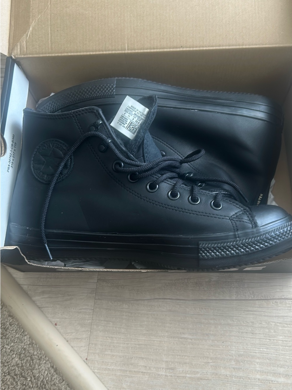 Converse Black High-Top Women’s Sneakers